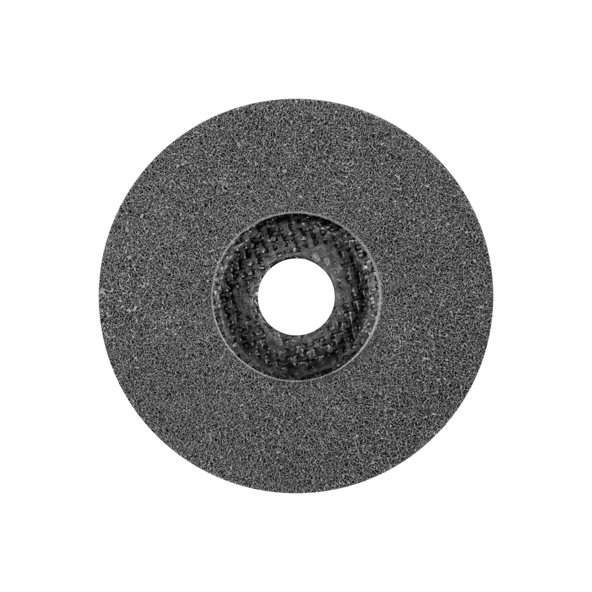 PFERD TOOLS POLINOX verpresste Vlies-Disc PNER Ø 115 mm Bohrung-Ø 22,23 mm Weich SIC Fein für Finish Produktbild img2 L
