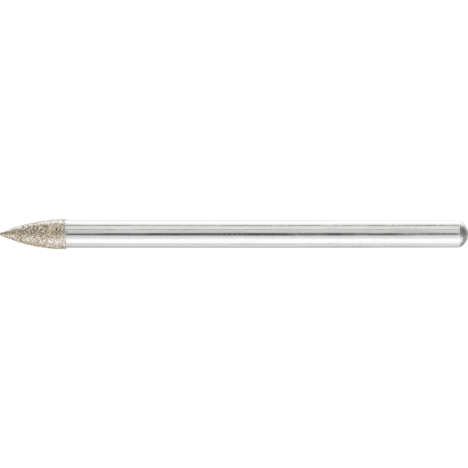 PFERD TOOLS Dia.-Schleifst. Spitzbog. Ø3x7 mm SchaftØ3 mm D126 (mit.) z. Gravur/Schleifen kl. Öffnungen Produktbild img1 L
