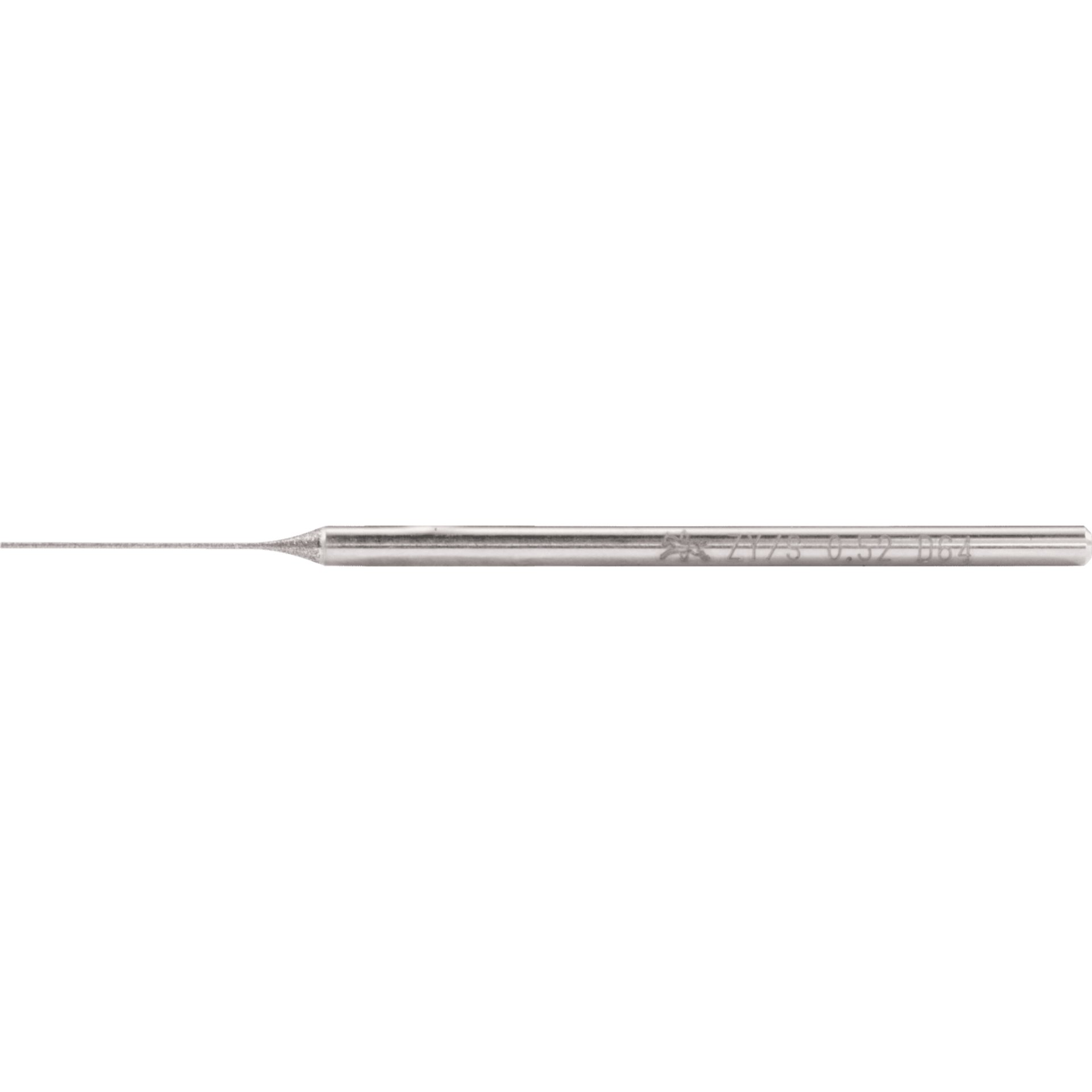 PFERD TOOLS Diamant-Nadel Zyl. Ø 0,42 mm SchaftØ3 mm D46 (fein) zum Schleifen von Bohrungen/Radien Produktbild img1 L