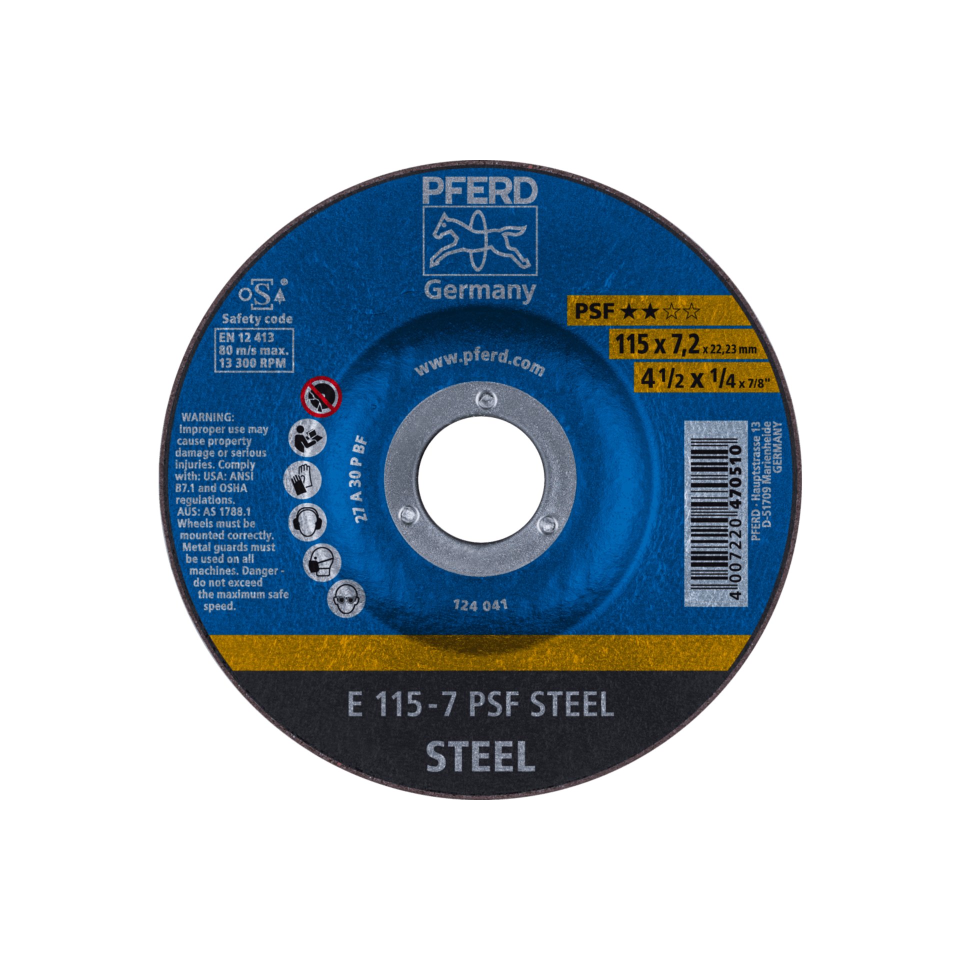 Schruppscheiben PSF STEEL ★★☆☆ Produktbild img1 L