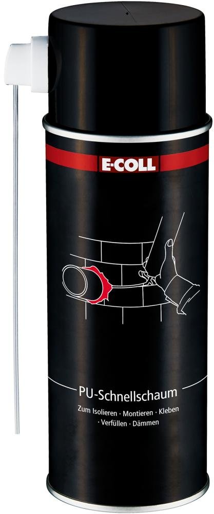 E-COLL PU-Schnellschaum B2 MDI-haltig silikonfrei500ml Spraydose Produktbild img1 L