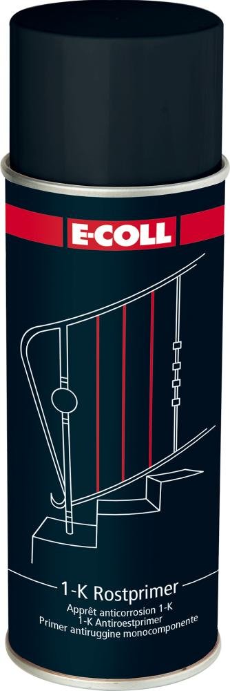 E-COLL Rostprimer-Spray silikonfrei blei- und chromatfrei rotbraun 400ml Produktbild img1 L