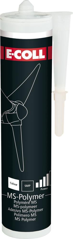 E-COLL MS Polymer Dicht-/Klebstoff lösemittelfrei weiß 290mlKartusche Produktbild img1 L