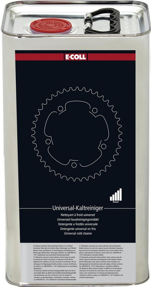 E-COLL Universal- Kaltreiniger zur Reinigung und Entfettung silikonfrei 5l Kanister Produktbild img1 L