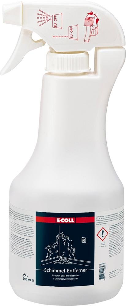 E-COLL Schimmelentferner chlorfrei silikonfrei 500ml Hand-Sprühflasche Produktbild img1 L