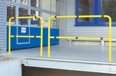 Schutzbügel verzinkt/gelb RAL1018 H1000xB2000 mm Produktbild img1 L