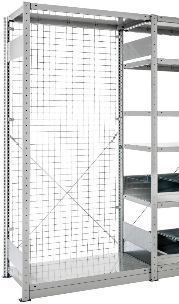 Rückwand Meta-CLIP H1900xB1000 mm verzinkt Drahtwand Produktbild img1 L