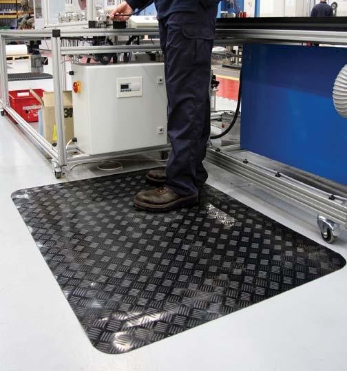 ESD-Ergonomiematte Senso Dial schwarz B100cmxL1000cm Rollenware Produktbild img1 L