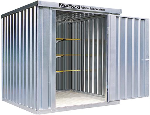 SÄBU Materialcontainer 2x2x 2m verzinkt zerlegt Produktbild img2 L