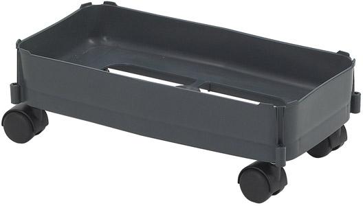 GRAF Fahrwagen für Mehrzweckbehälter 60l mit weichen Rollen dunkelgrau Produktbild img1 L