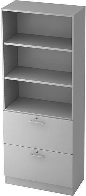 Kombiregalschrank, Schrankwandserie 6 Produktbild img1 L