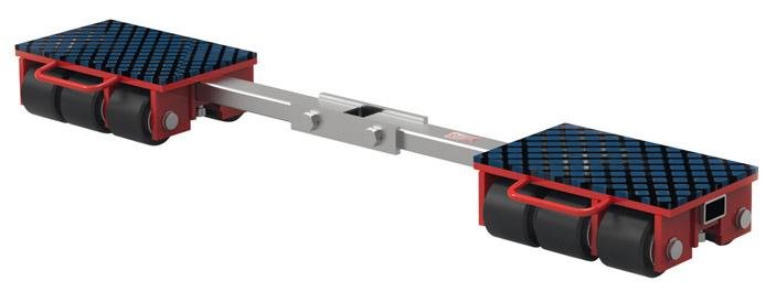 Transportfahrwerk 9000 kg lenkbar Produktbild img2 L