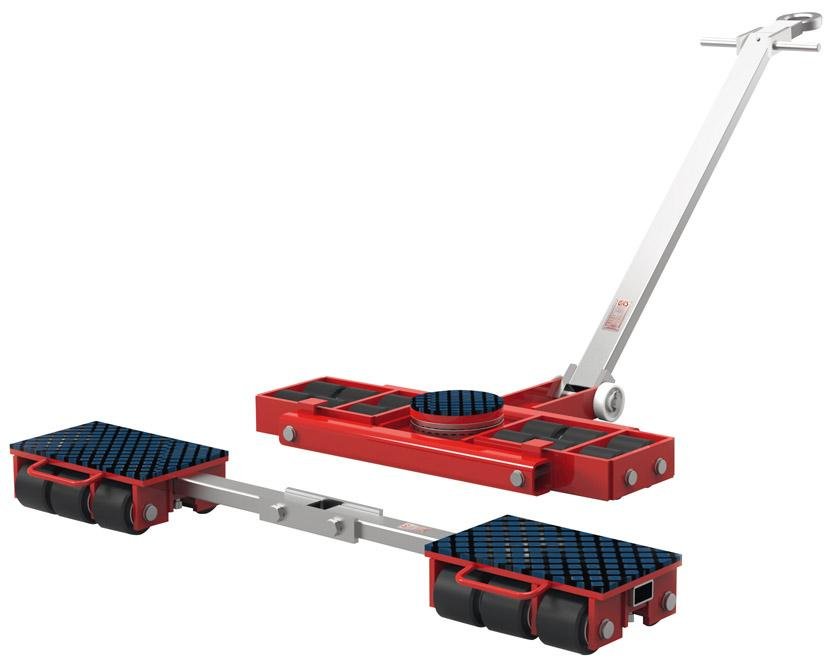 Transportfahrwerk 9000 kg lenkbar Produktbild img1 L