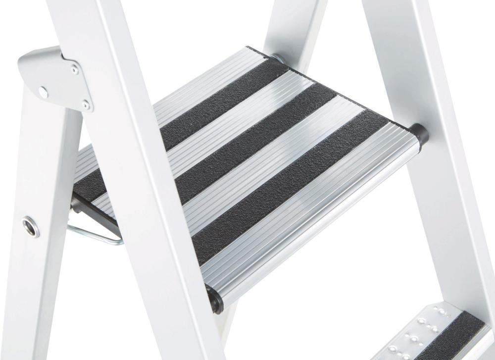 Zarges Stufenstehleiter, gebördelt mit R13 step S Produktbild img1 L