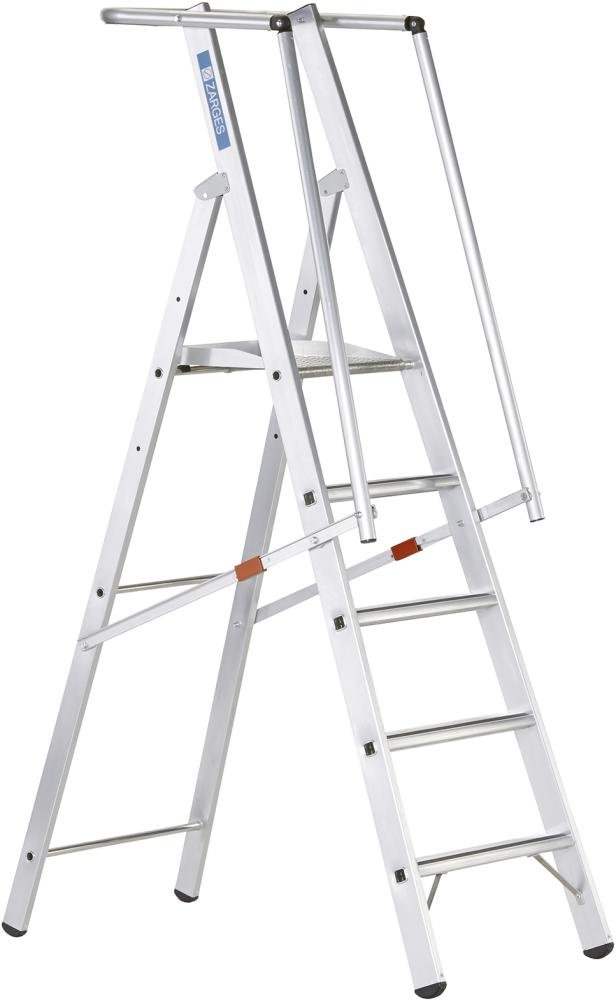 Plattformleiter ZAP Safemaster S 5 Stufen Plattformhöhe 1,32 m Arbeitshöhe 3,32 m ZARGES Produktbild img1 L