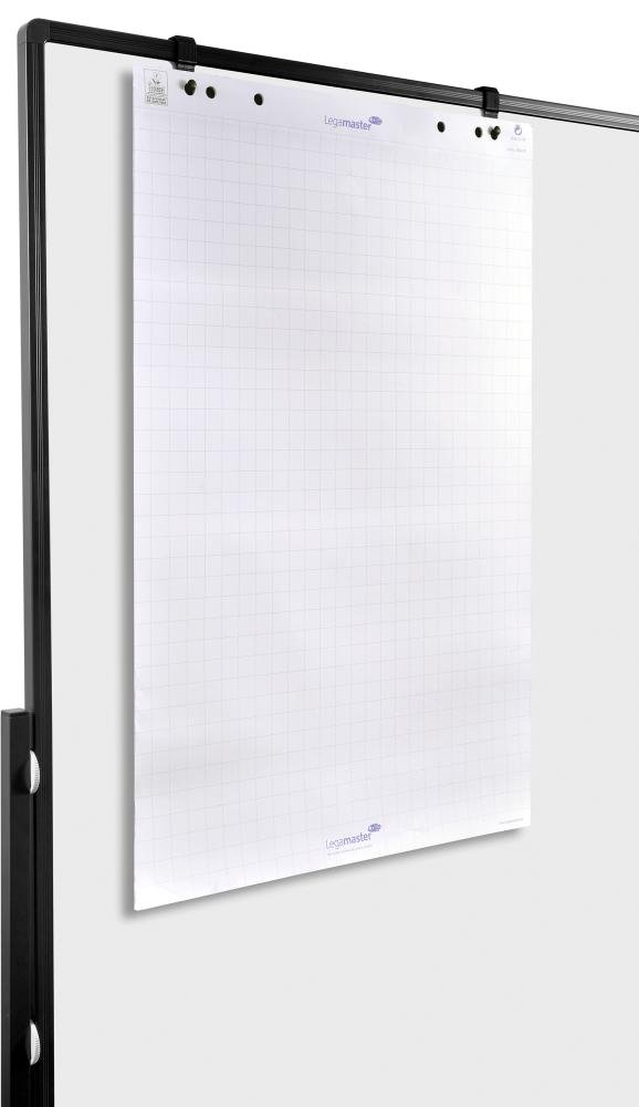 Moderationswand PREMIUM plus mobil Karton weiß Produktbild img4 L