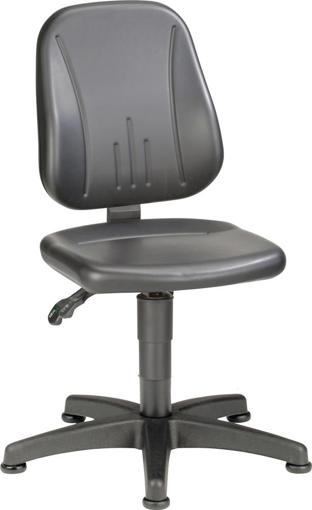 BIMOS Arbeitsstuhl Unitec 1 mit Gleiter Sitzhöhe 440-620mm Kunstleder Permanentkontakt Produktbild img1 L