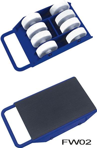 Transportroller 2 t TragkFW02 mit 8 Rollen Nylon Produktbild img1 L
