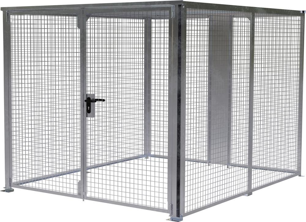 Lagerbox LBM 3000 B2450xT3010xH2100 mm verzinkt Produktbild img1 L