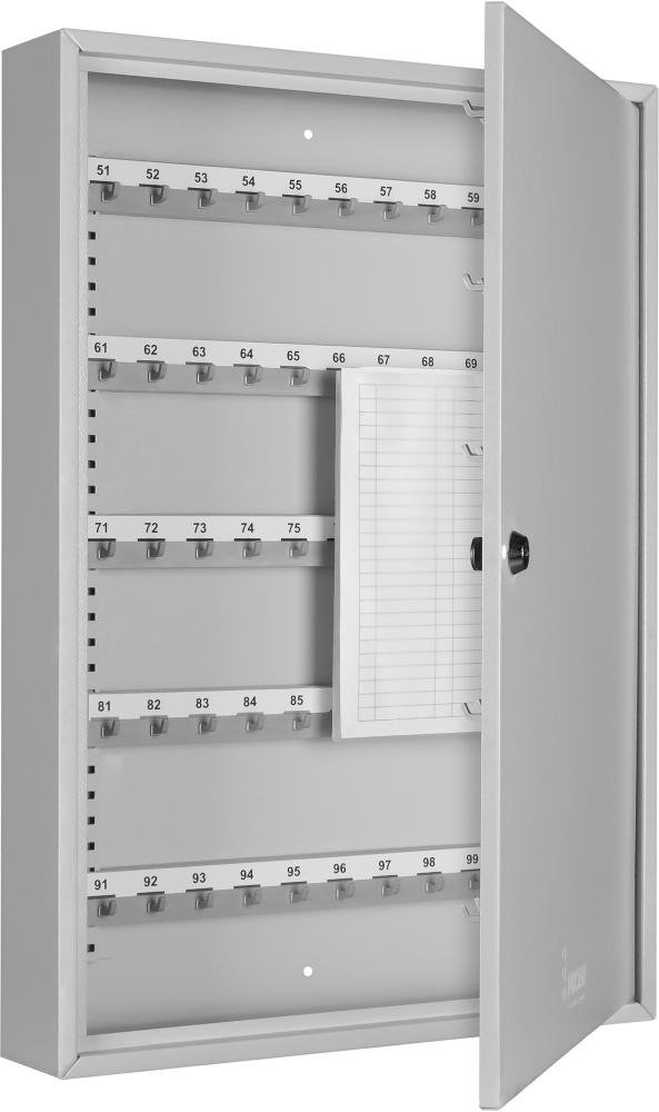 Schlüsselschrank S 100 1-türig,100 Haken Produktbild img2 L