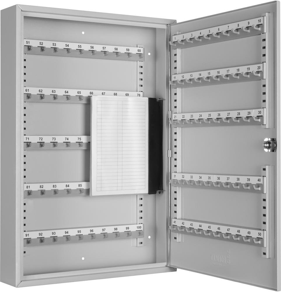 Schlüsselschrank S 100 1-türig,100 Haken Produktbild img3 L
