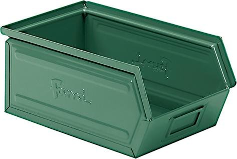 STAHLBEHÄLTER GR.3A2 GRÜN RAL6011 MM B=200 T=350 H=145 Produktbild img1 L