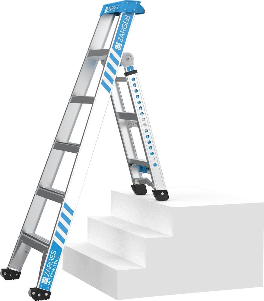 Zarges Kombileiter Multimaster 5 Leiterlänge 2,88 m Arbeitshöhe 3,70 m Produktbild img2 L