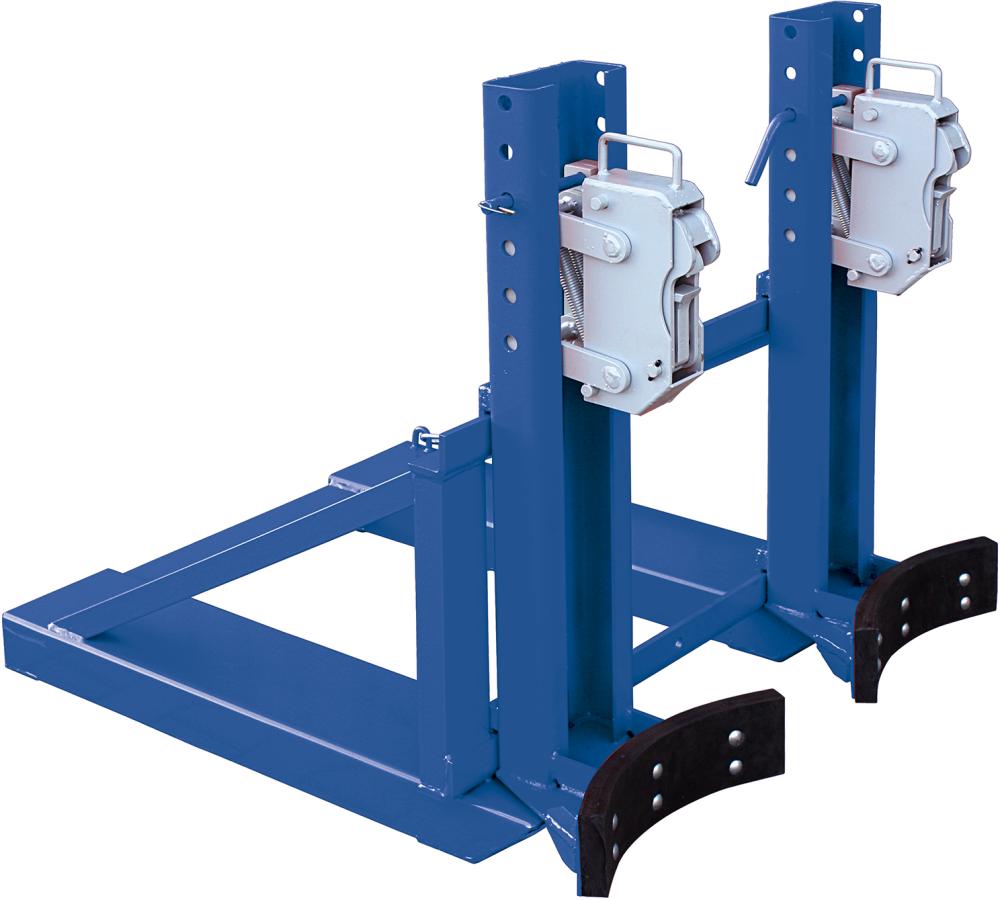 Fassgreifer für 2 Fässer enzianblau RAL 5010 Tragkraft 1000kg Produktbild img1 L