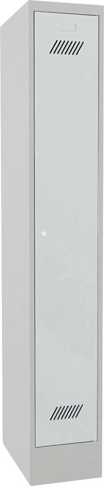 Garderobenschrank mit Sockel, Zylinderschloss Produktbild img1 L