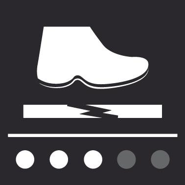 Arbeitsplatzbodenbelag Orthomat Premium, schwarz Produktbild img4 L