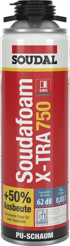 Soudafoam X-Tra B2 500ml (MDI) SOUDAL Produktbild img1 L