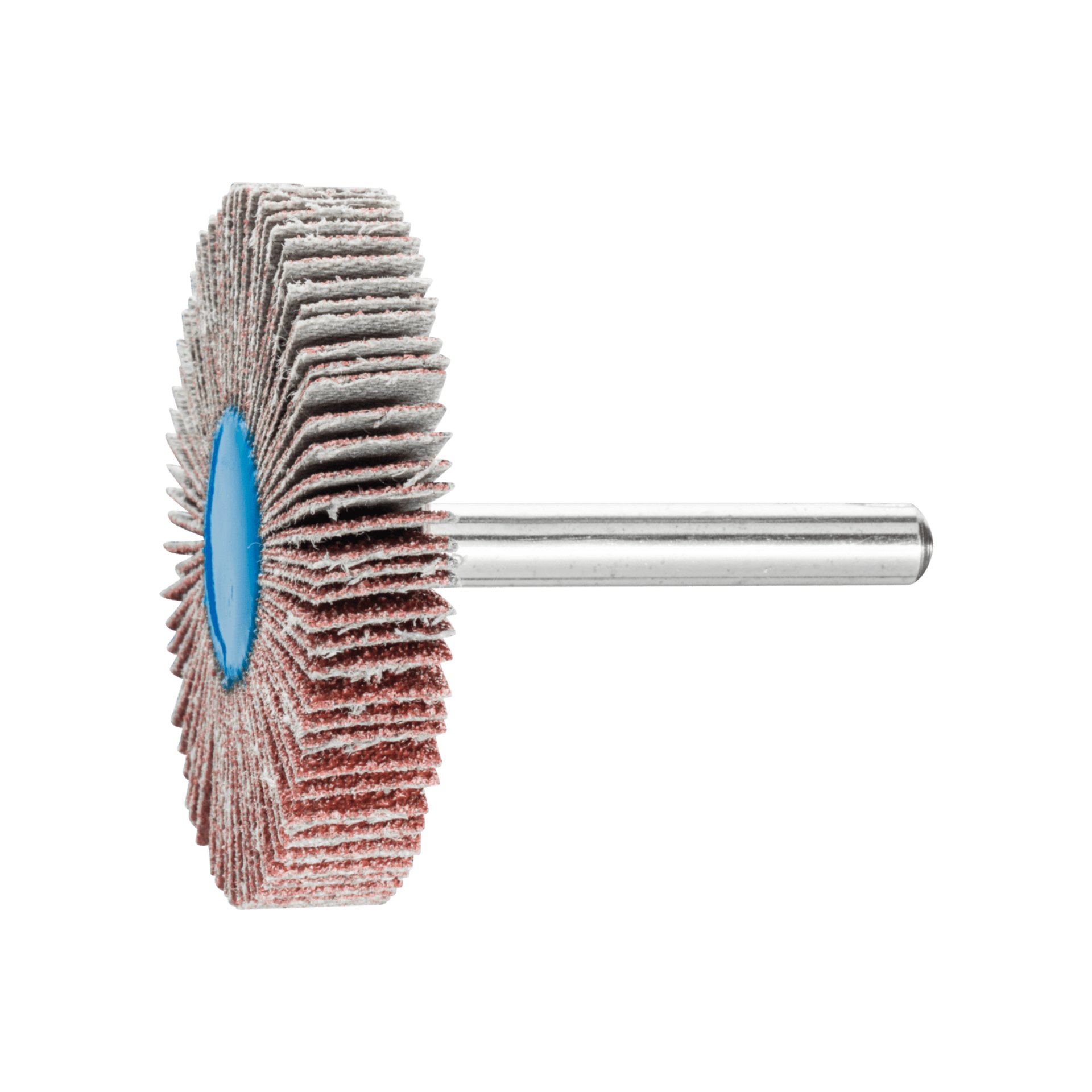 Korund Fächerschleifer F Ø 50x10mm Schaft-Ø 6 mm A60 für Feinschliff und Finish Produktbild img1 L