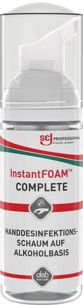 InstantFOAM Complete Schaum-Handdesinfektion 47 ml Flasche Alkoholbasis Produktbild img1 L