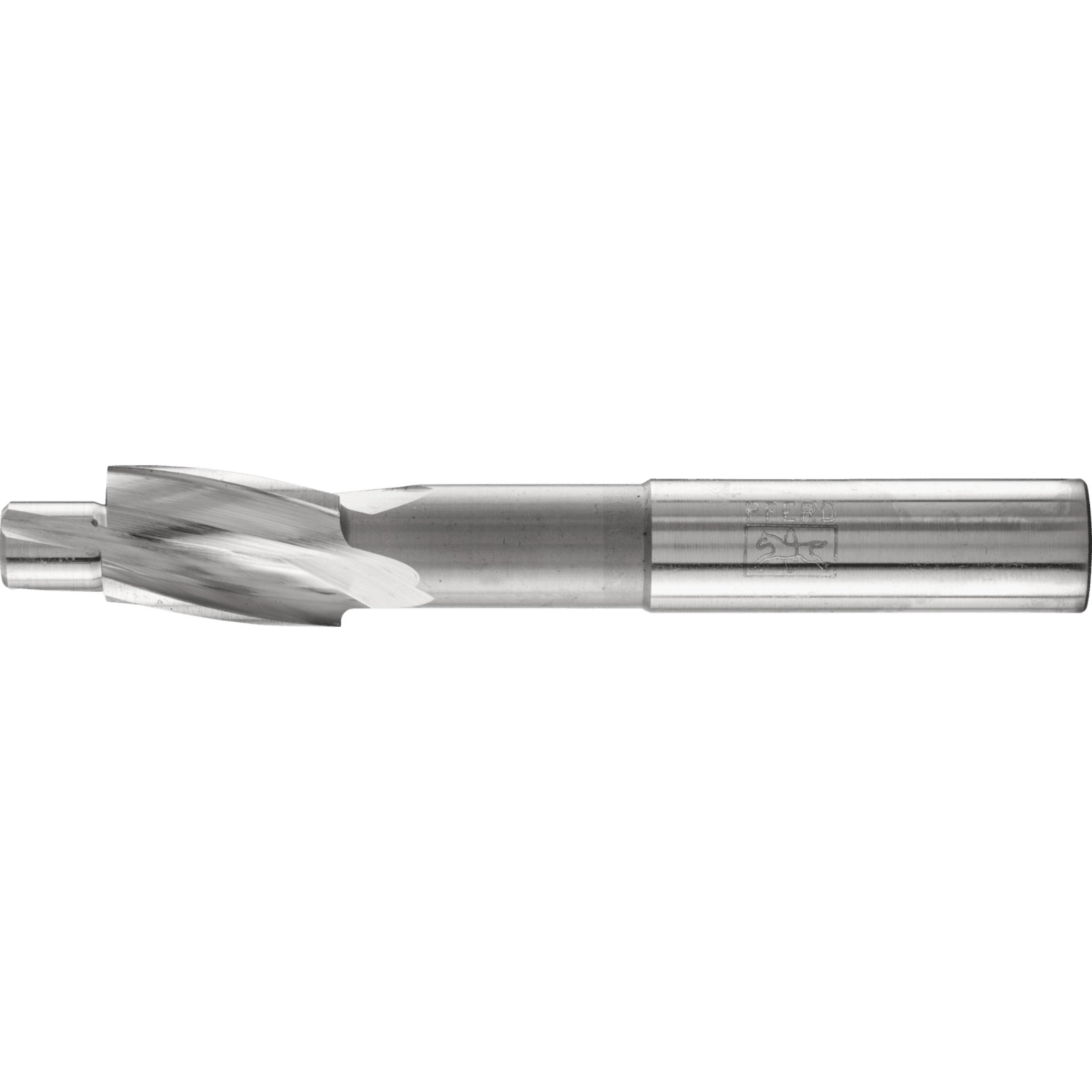 PFERD TOOLS HSS Flachsenker mit Führungszapfen DIN 373 Ø 15,0mm Schaft-Ø 12 mm fein für Durchgangsloch Produktbild img1 L