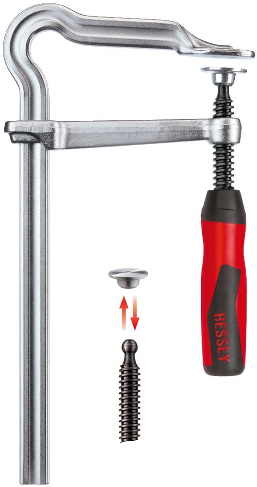 Bessey OMEGA-Schraubzwinge mit 2K-Griff GMZ-2K Produktbild img1 L