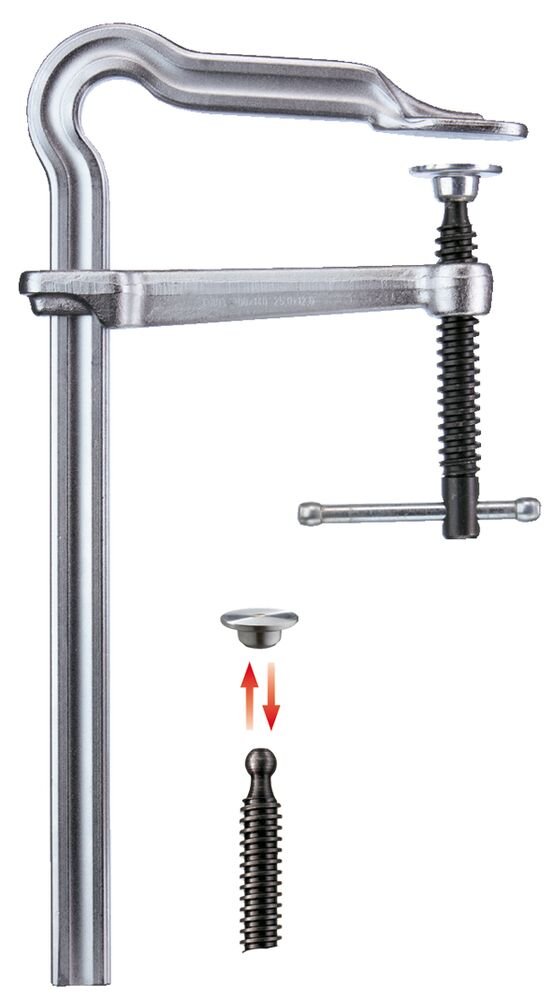 Bessey OMEGA-Schraubzwinge mit Knebelgriff GMZ-K Produktbild img1 L