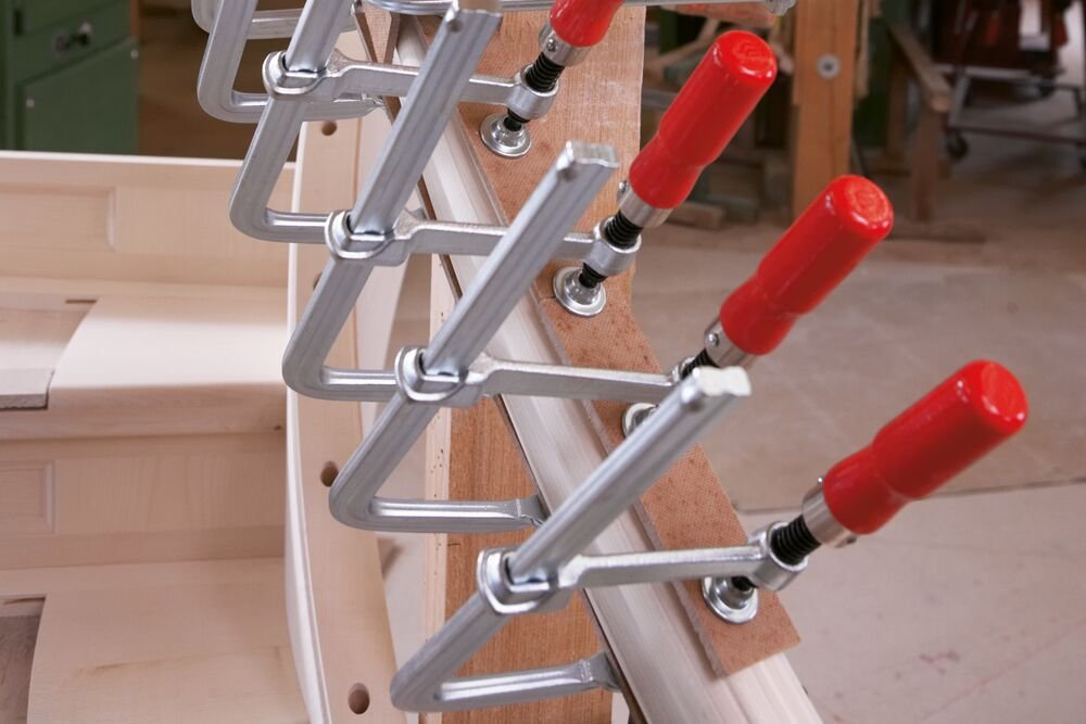 Bessey Ganzstahl-Schraubzwinge mit Holzgriff classiX GS Produktbild img4 L
