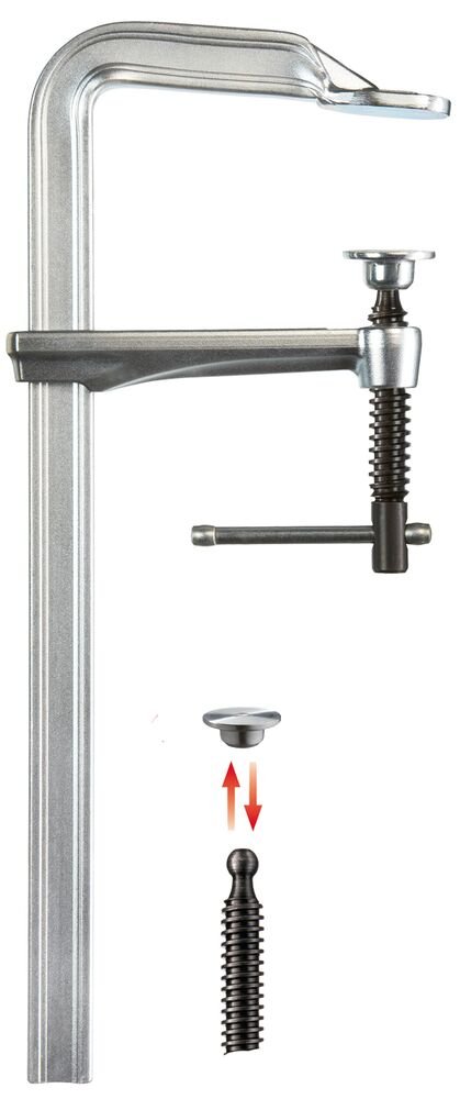 Bessey Ganzstahl-Schraubzwinge mit Knebelgriff GZ-K Produktbild img1 L