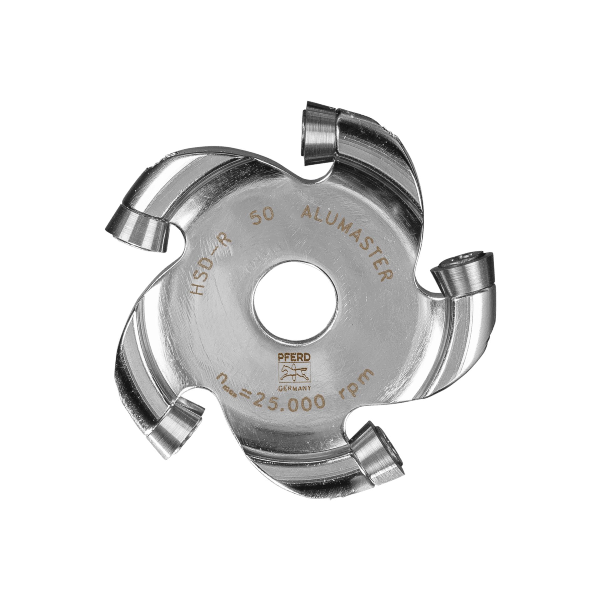 PFERD TOOLS Hochleistungsfrässcheibe ALUMASTER Ø 49 mm für Winkel-/Geradschleifer Alu Bearbeitung Produktbild img1 L