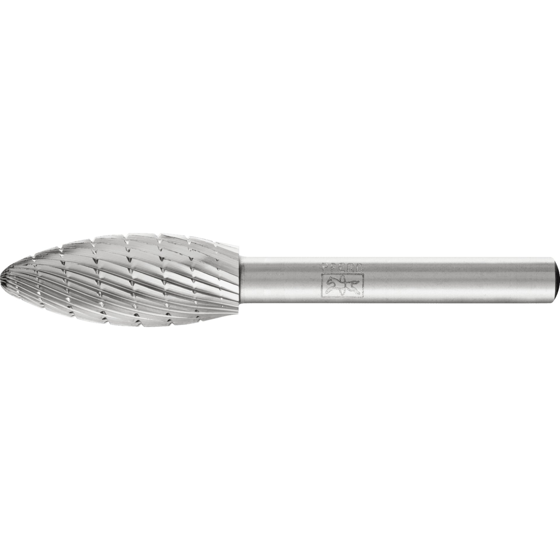 PFERD TOOLS HSS-Frässtifte, Zahnung 3, Flammenform B Produktbild img1 L