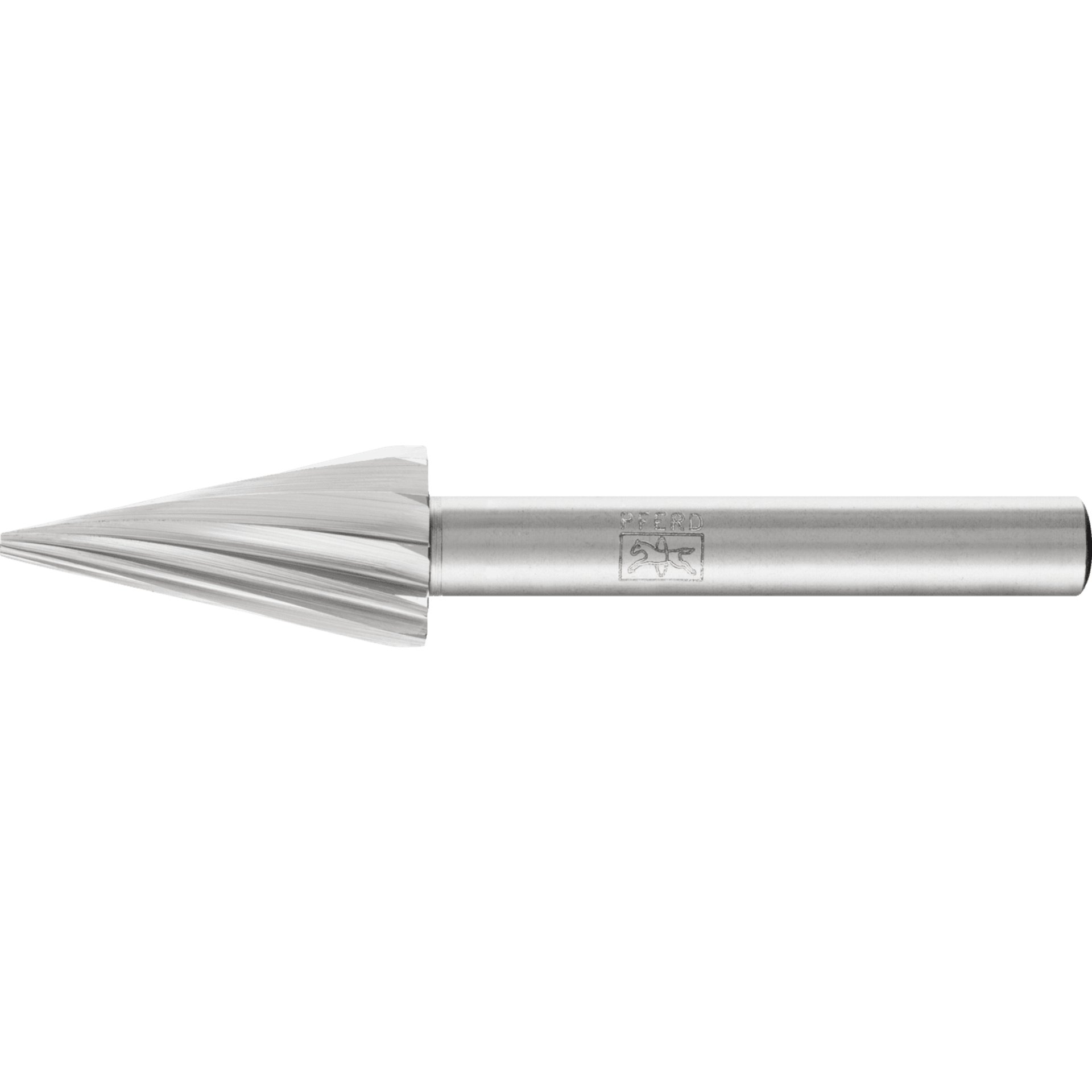 PFERD TOOLS HSS Frässtift Spitzkegelform G Ø 12x25 mm Schaft-Ø 6 mm Z 1 universal grob Produktbild img1 L