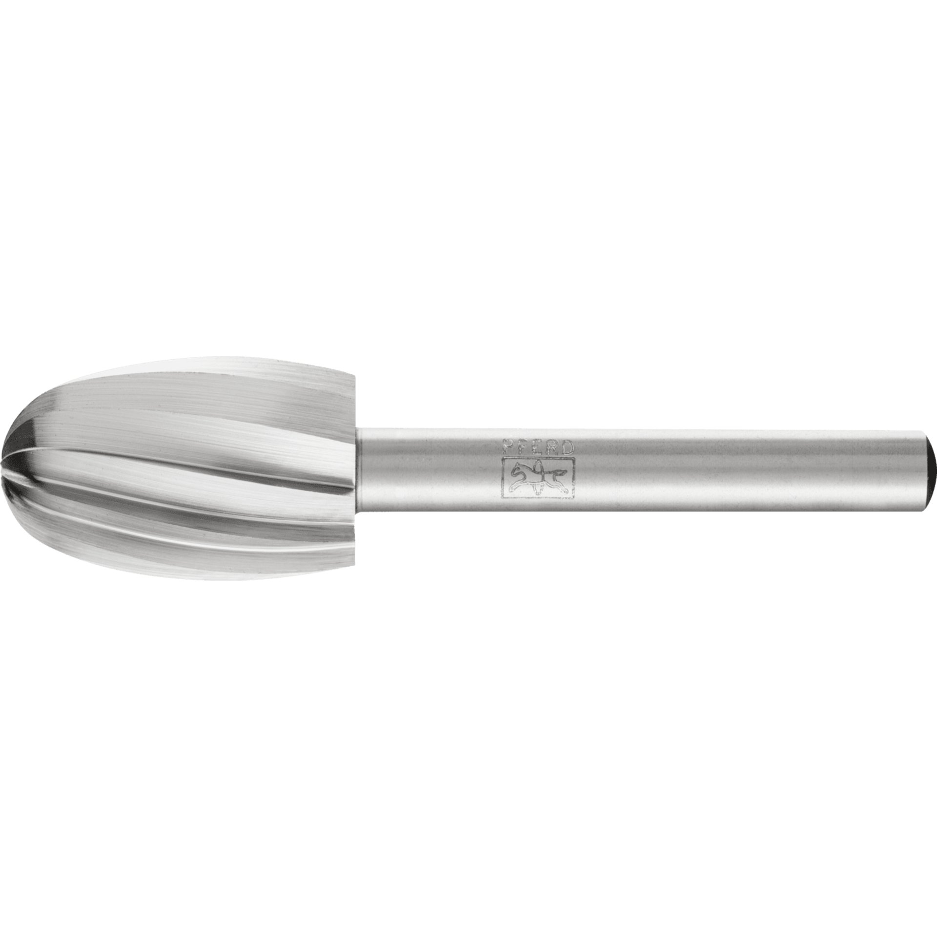 PFERD TOOLS HSS Frässtift ALU Tropfenform O Ø 16x25 mm Schaft-Ø 6 mm Alu/NE Produktbild img1 L