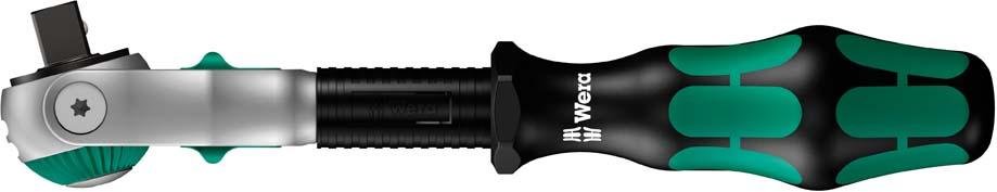 WERA Umschaltknarre Zyklop Speed 3/8" 72 Zähne 199mm Produktbild img1 L