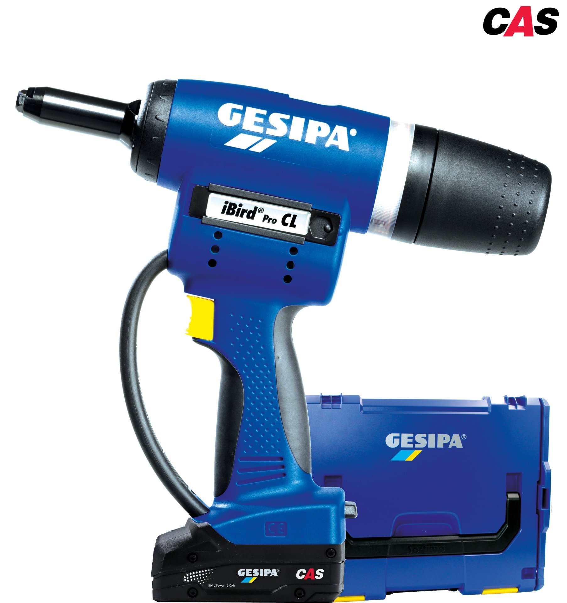 Gesipa iBird Pro CL inkl. 2x Akku 18 V - 2,0 Ah und Ladegerät in L- Boxx Produktbild img4 L
