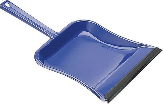 Kehrschaufel mit Gummilippe Metall lackiert Produktbild img2 L