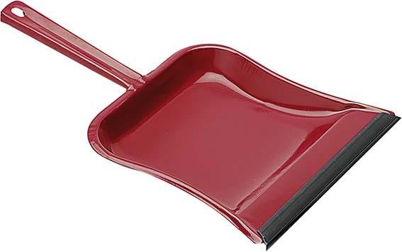 Kehrschaufel mit Gummilippe Metall lackiert Produktbild img3 L