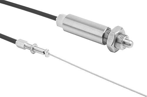 Kipp Arretierbolzen Edelstahl mit Fernbetätigung Produktbild img1 L