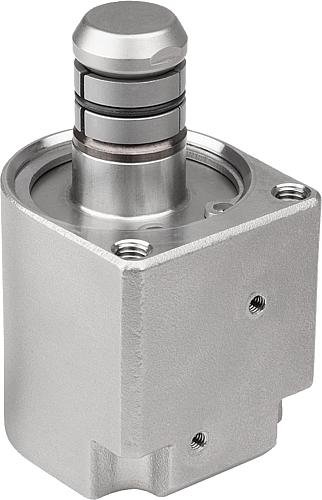Kipp ZENTRIERSPANNER PNEUMATISCH, D1=16, D=20, M03, EDELSTAHL, KOMP:NITRILKAUTSCHUK Produktbild img1 L