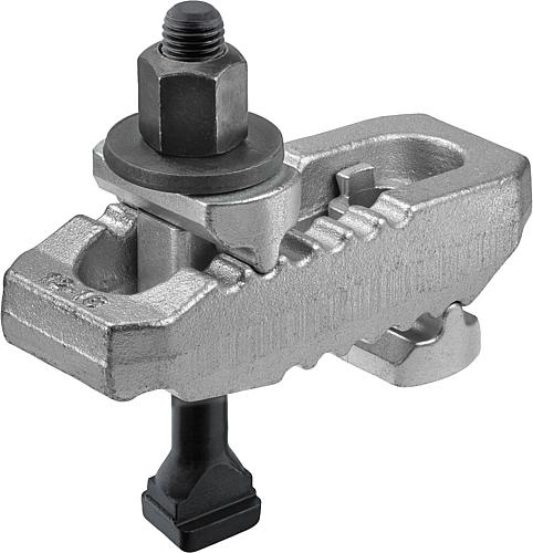 SPANNEISEN VERSTELLBAR D=21 L=187, FORM:B VERGÜTUNGSSTAHL, VERZINKT, MIT T-NU... Produktbild img1 L