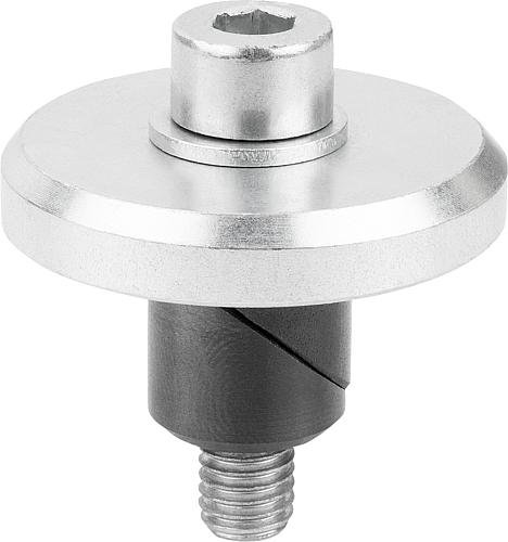 Kipp Spannbolzen Stahl oder Edelstahl  mit Scheibe Produktbild img1 L